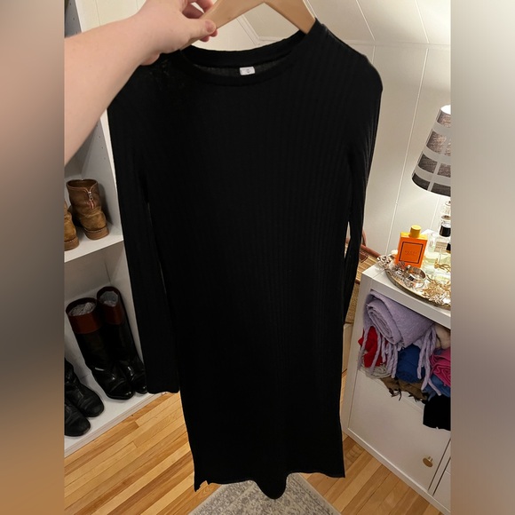 Black Midi Dress - Picture 1 of 2